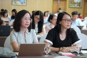 Các đại biểu tham dự Hội nghị Tập huấn công tác tuyên giáo 2025.