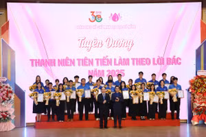 Đà Nẵng tuyên dương thanh niên tiên tiến làm theo lời Bác. 