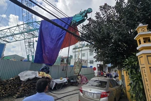 Hiện trường vụ việc. 