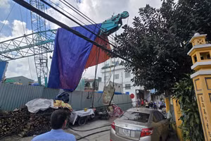 Hiện trường vụ việc. 