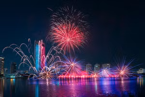 Lễ hội pháo hoa Quốc tế Đà Nẵng (DIFF) 2024. 
