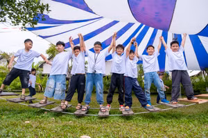 Không chỉ có bài học bổ ích, Tuần lễ Công dân nhỏ Sky-Line 2026 còn mang đến cho học sinh những khoảnh khắc đáng nhớ.