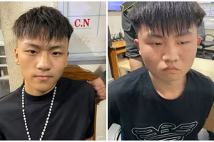 2 người Trung Quốc bị Công an bắt giữ. Ảnh: CACC