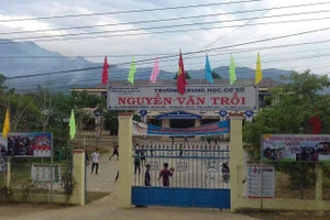 Trường THCS Nguyễn Văn Trỗi (xã Trà My, TP Đà Nẵng). 