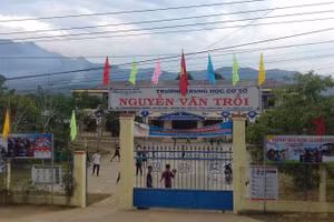 Trường THCS Nguyễn Văn Trỗi (xã Trà My, TP Đà Nẵng). 