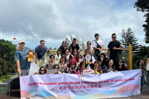 Đoàn gồm 21 đại diện đến từ các Công ty lữ hành của Đài Loan (Trung Quốc) đến Đà Nẵng khảo sát và trải nghiệm.