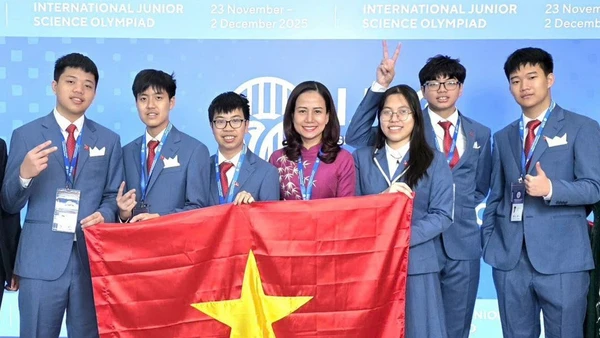 Việt Nam giành 6 huy chương Olympic khoa học trẻ thế giới