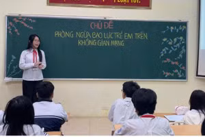 Ngăn bạo lực học đường từ gốc