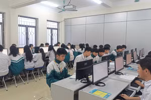 Trường THPT Lê Quý Đôn (Trấn Yên, Yên Bái) sẵn sàng cơ sở vật chất cho kỳ khảo sát PISA 2025 được thực hiện trên máy tính.