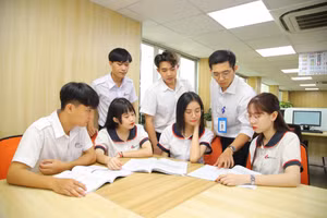 Sinh viên Trường Đại học Công nghiệp Thành phố Hồ Chí Minh.