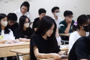Thí sinh thi tốt nghiệp THPT năm 2024.