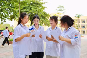 Thí sinh thi tốt nghiệp THPT năm 2026. Ảnh: Nguyễn Mạnh.