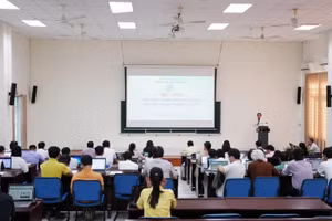 Giờ học tại Trường Đại học Sư phạm, ĐH Đà Nẵng.
