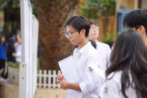 Thí sinh thi tốt nghiệp THPT năm 2024.