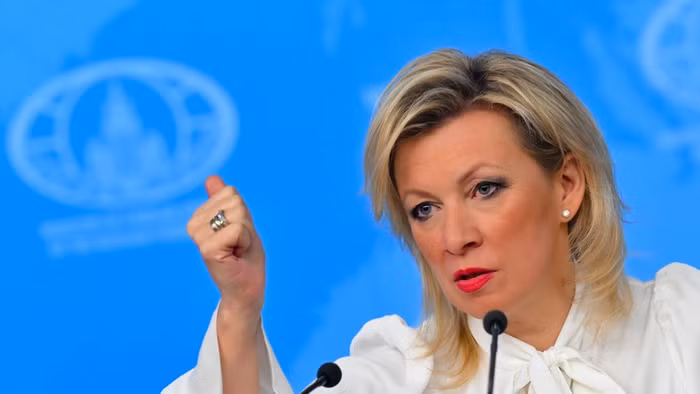 Phát ngôn viên Bộ Ngoại giao Nga Maria Zakharova.