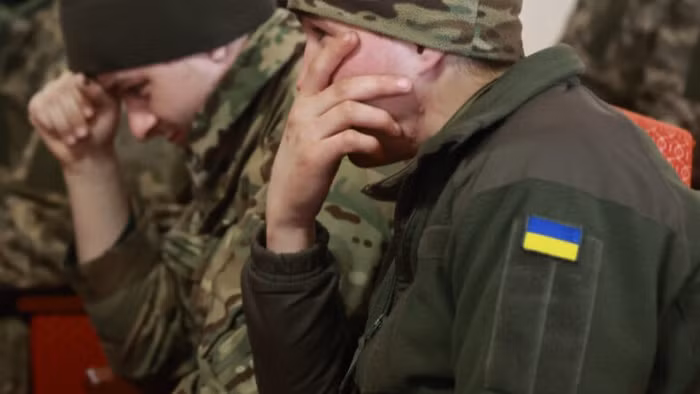 Binh sĩ Ukraine.