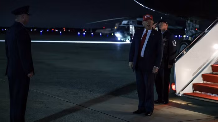 Tổng thống Mỹ Donald Trump.