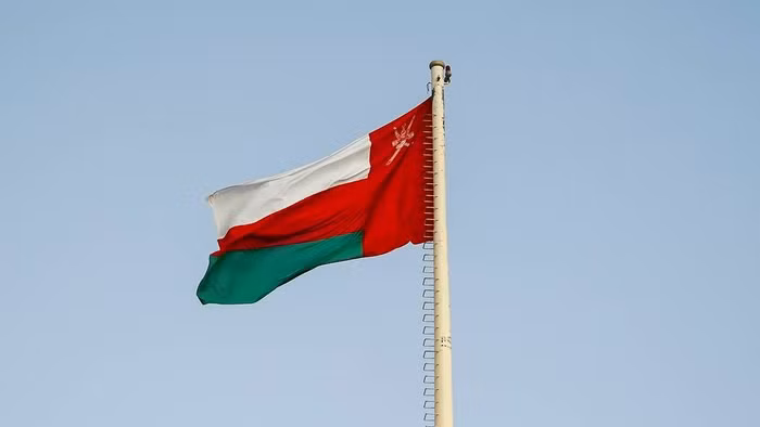 Quốc kỳ Oman.