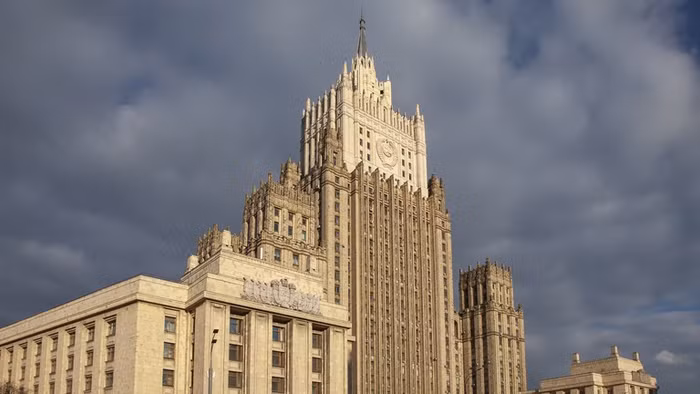 Trụ sở Bộ Ngoại giao Nga ở Moscow.