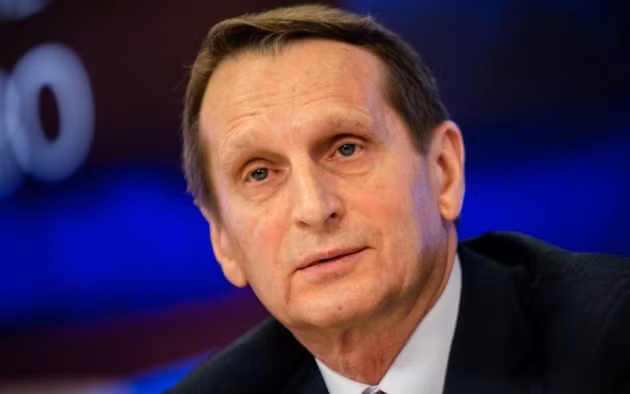 Giám đốc Cơ quan Tình báo Đối ngoại Nga, Sergei Naryshkin.