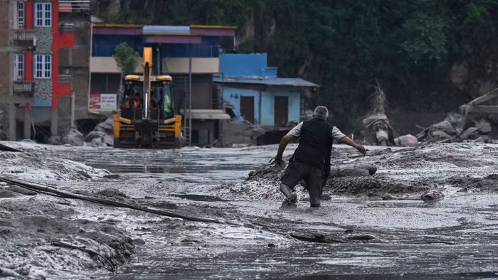 Lũ quét kinh hoàng ở Nepal, ngày 26/8/2026.