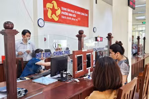 Trung tâm Phục vụ Hành chính công phường Ninh Kiều, TP Cần Thơ. (Ảnh minh hoạ)