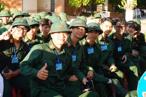 Vận động viên hào hứng tham gia Hội thao.