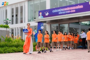 Trường Phổ thông liên cấp FPT Sóc Trăng đón học sinh khoá đầu tiên.