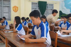 Học sinh TP Cần Thơ trong Kỳ thi tốt nghiệp THPT năm 2025.