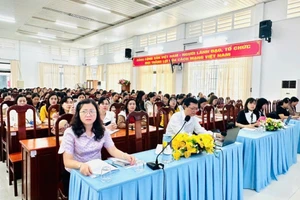 An Giang tập huấn nâng cao chuyên môn cho CBQL và GV mầm non.