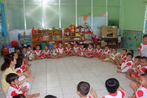 Nhóm trẻ tại TP Cần Thơ.