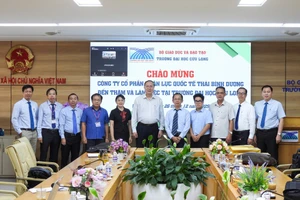 Trường ĐH Cửu Long tiếp và làm việc với Công ty Cổ phần Nhân lực Quốc tế Thái Bình Dương (PACIFIC).