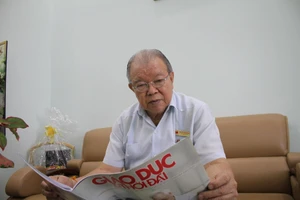 GS.TS. Anh hùng lao động, Nhà giáo nhân dân Võ Tòng Xuân. Ảnh: Quốc Ngữ.