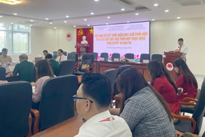 Quang cảnh hội nghị.