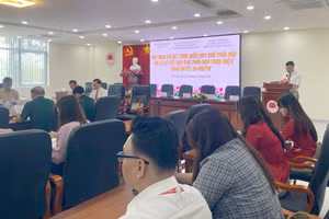 Quang cảnh hội nghị.