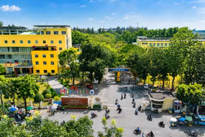 Một góc Đại học Trà Vinh.