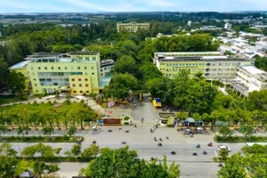Một góc Đại học Trà Vinh.