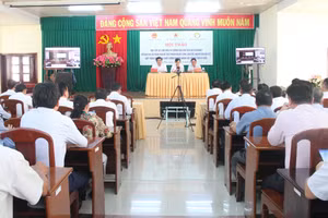 Quang cảnh Hội thảo tại điểm cầu TP Cần Thơ.