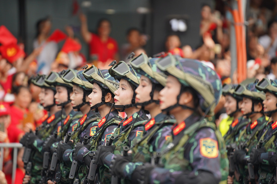 Khối nữ Biệt động được biết đến như "chiến sĩ thép" của Quân đội nhân dân Việt Nam. dsc00602.jpg