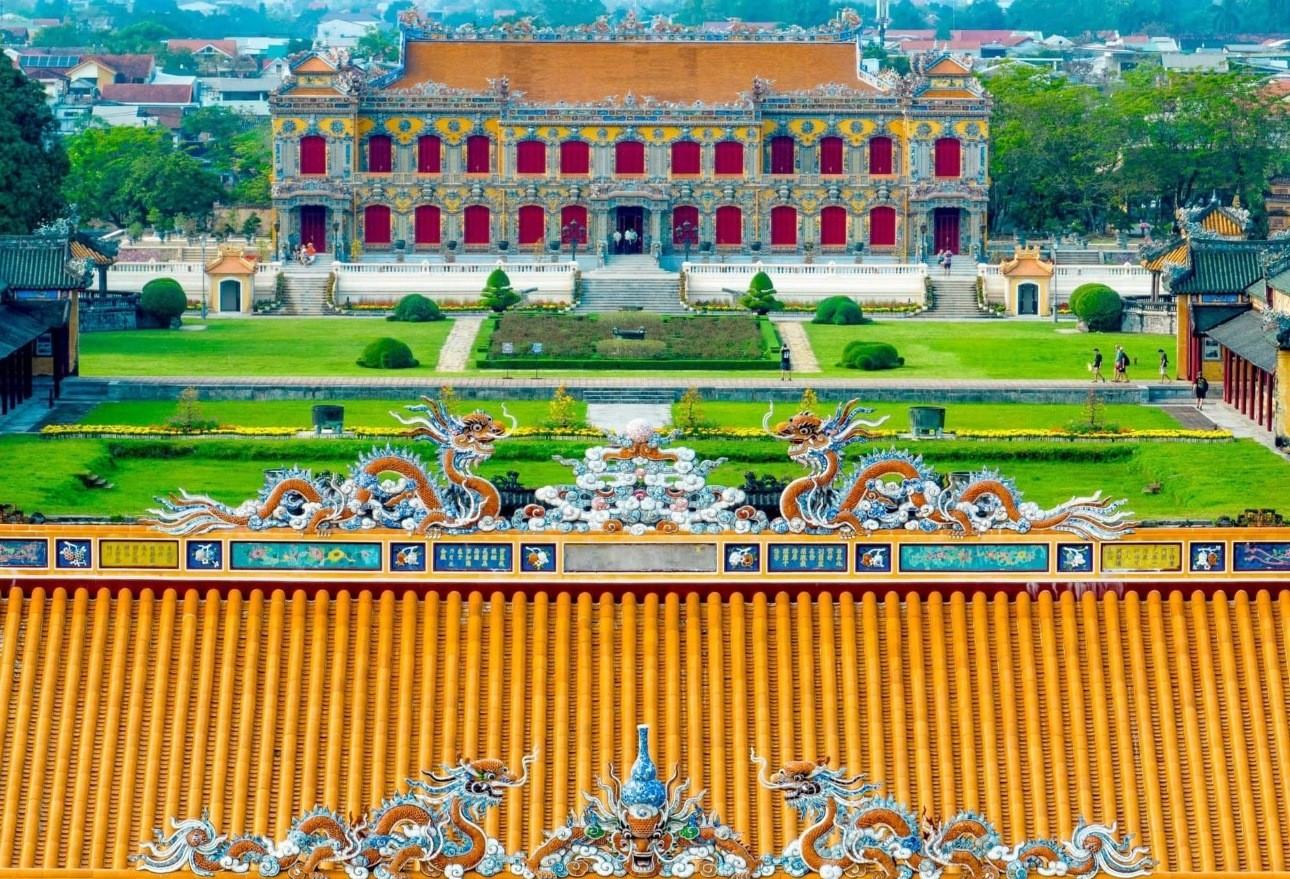 Công trình Điện Kiến Trung tại Hoàng cung (Đại nội Huế) sau gần 5 năm tu bổ, phục hồi và tôn tạo đã chính thức hoàn thiện đưa vào phục vụ khách tham quan. untitled12.jpg
