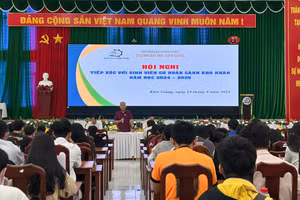 Trường ĐH Kiên Giang không để sinh viên nghỉ học vì hoàn cảnh khó khăn.