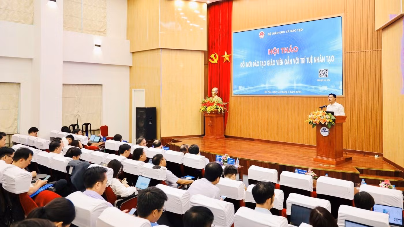 Đổi mới đào tạo giáo viên gắn với trí tuệ nhân tạo