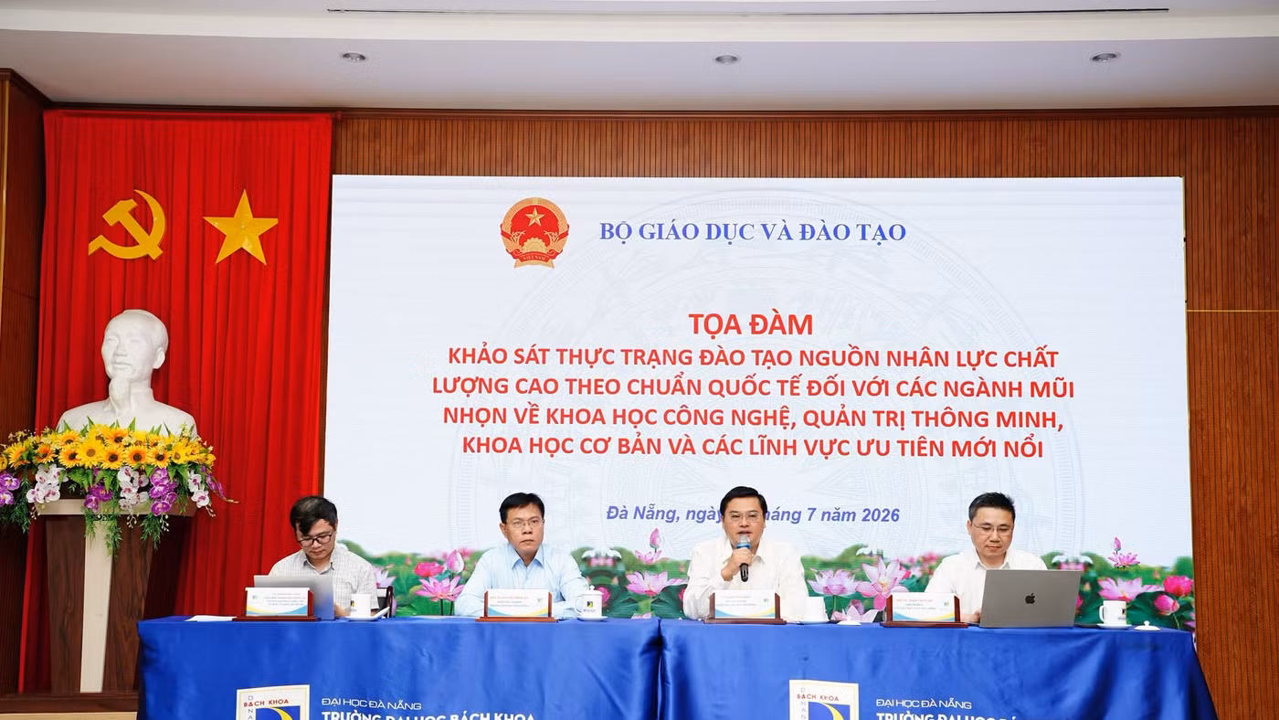 Các ý kiến từ tọa đàm là cơ sở để Bộ GD&ĐT hoàn thiện Chương trình đào tạo nhân lực chất lượng cao theo chuẩn quốc tế giai đoạn 2026 - 2035.