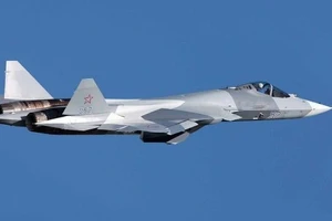 Chiến đấu cơ tàng hình thế hệ thứ năm Su-57 của Nga.