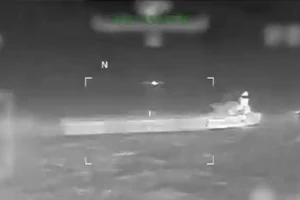 Mỹ tịch thu thêm một tàu chở dầu mang cờ nước ngoài ở vùng biển Caribbe, ngày 15/1/2026.