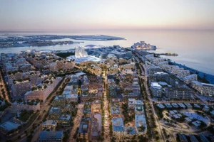 Khu Văn hóa trên đảo Saadiyat ở UAE được kỳ vọng sẽ trở thành một trong những trung tâm nghệ thuật và văn hóa hàng đầu thế giới.