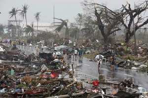 Miền bắc Philippine hứng chịu thiệt hại nặng nề sau khi siêu bão Ragasa đổ bộ, ngày 22/9/2025.