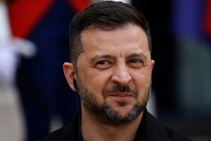 Tổng thống Ukraine Vladimir Zelensky.
