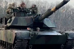 Xe tăng M1A1 Abrams được Mỹ cung cấp cho Ukraine.