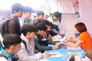 Công ty HITECH Korea Vina tư vấn việc làm cho học sinh.